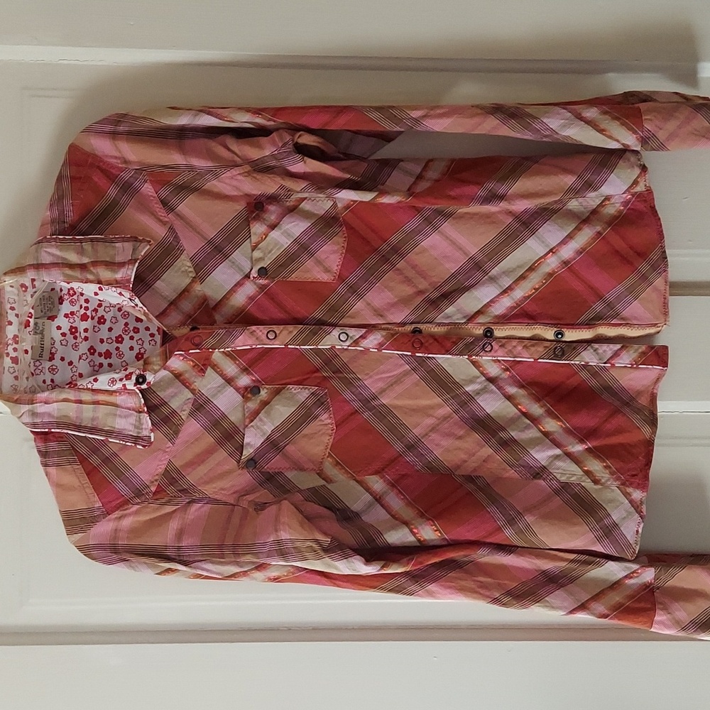 Ruff Hewn Snap Button Blouse